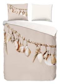 Muller Textiles Dekbedovertrek 33215 Ibiza Sand/Schelpen/Lits-jumeaux