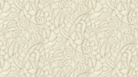 Arte Manila Behang 64541 Flore Bone/Bloemen( Gratis Universele Lijm en Verzending binnen Nederland)
