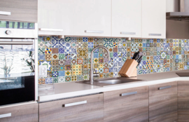 Dimex Zelfklevende Keuken Achterwand Portugal Tiles KL-260-097 Tegels