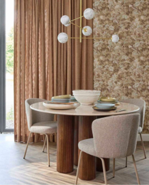 VTWonen/Weer verliefd op je huis 9 November Eijffinger Magnifique Behang 351240 Gobelin Bloemen