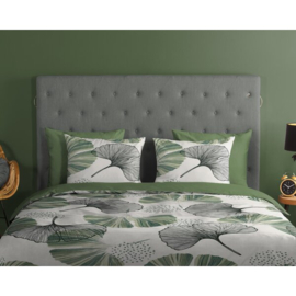 Muller Textiles Dekbedovertrek 31172-G Gigi Multi/Bladeren/Natuurlijk/Lits-Jumeaux