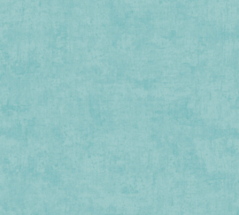 AS Creation Lilly en Luis Behang 77179-4 Uni Structuur Turquoise