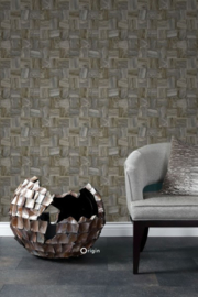 Origin Matieres Wood Behang 348-347519 Modern/ Sloophout