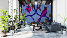 ASCreation Walls by Patel Fotobehang Bird of Paradise 1 DD113837 Vogel/Botanisch/Boomtak