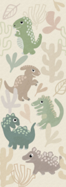 Dutch Wallcoverings Sam & Luca Fotobehang INK8036 Happy Dino's Light