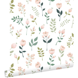 Esta Home To The Moon And Back Behang 139339 Bloemen/Landelijk