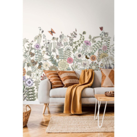 Esta Home Vintage Flowers Fotobehang 159107 Bloemen/Vlinders