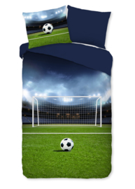 Muller Textiles Dekbedovertrek 20116 Jasper/Voetbal/Soccer/1 persoons