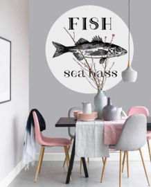 Eijffinger Wallpower Favourites Cirkel 309139 Fish Sea Bass