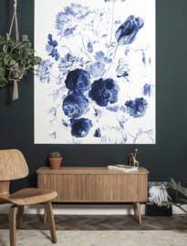 KEK Amsterdam II Fotobehang PA-041 Royal Blue Flowers/Bloemen