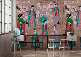 AS Creation Living Walls by Patel Fotobehang DD110817 Kimono 2/Japan