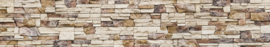 Dimex/Wall Murals 2023 Zelfklevende Keuken Achterwand Stone Wall KL-260-088 Steen/3D