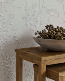 Eijffinger Riviera Maison Behang 350513 Bloemen Relief