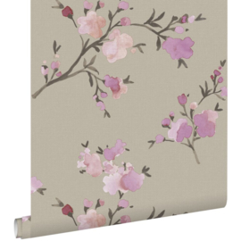 Esta Home Blush Behang 149-148717 Romantisch/Bloesem