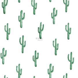 Esta Home Greenhouse Behang 143-138900 Natuurlijk/Cactus