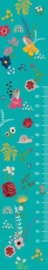 Behangexpresse Sofie & Junar Grow Chart INK7682 Groeimeter/Tsjilp Evening/Kinderkamer