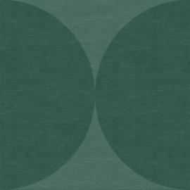 Origin Natural Fabrics Behang 357225 Semicircles/Grafisch