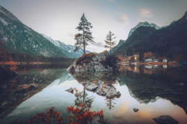 AS Creation Designwalls 2 Canvas Schilderij DD123936 Hintersee/Landschap/Natuur