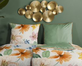 Muller Textiles Dekbedovertrek 20018-D Annabelle Offwhite/Bloemen/Botanisch