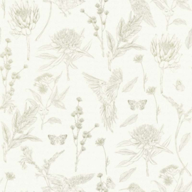 AS Creation Drawn Into Nature Behang 39429-3 / 394293 Botanisch/Vogels