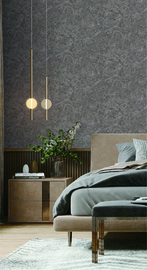 Dutch Wallcoverings Exclusive Threads Behang TP422987 Marble Cloud Bronze/Wolk Structuur
