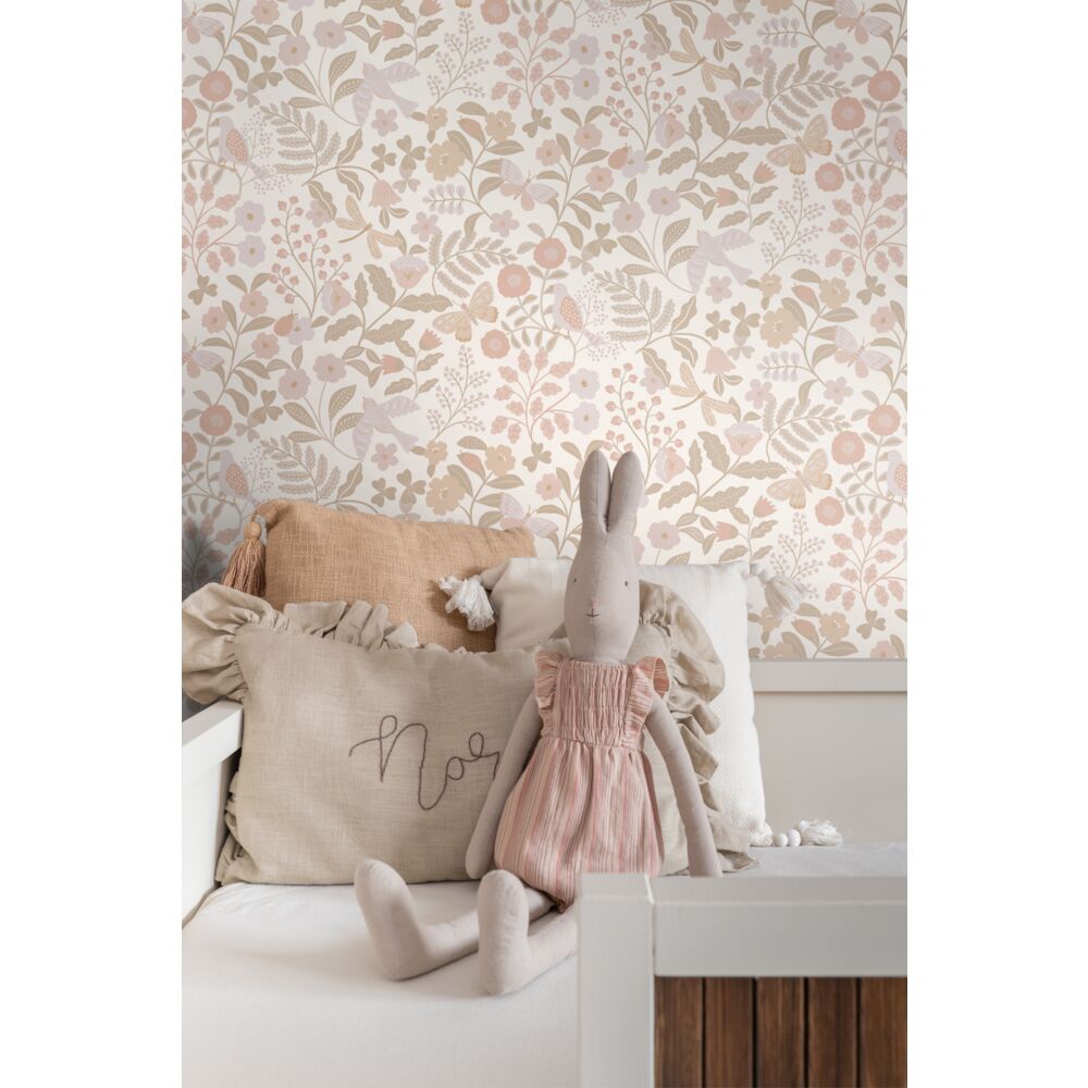 Esta Home Behang 139866 Bloemen en Vogels