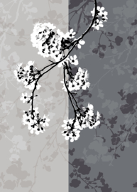 Behangexpresse Light & Dark Fotobehang INK7329 Spring Blossom