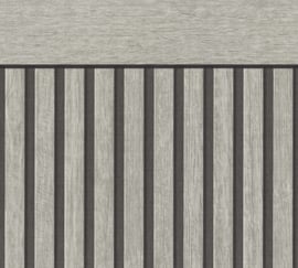 AS Creation Elements 2 Behang 397442 Lambrisering/Hout