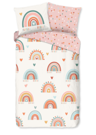 Muller Textiles Dekbedovertrek 33032-G Regenboog/Louie/Good-Morning