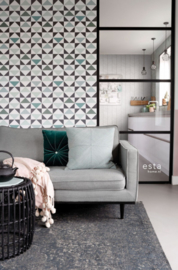 Esta Home Scandi Cool Behang 152-139096 Terrazzo/Driehoek