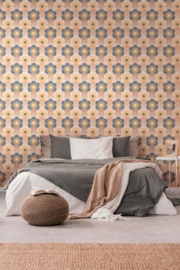 AS Creation Retro Chic Behang 39539-2 / 395392 Bloemmotief jaren 70