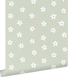Esta Home Floral Fever Behang 162-131115 Retro Bloemen/Madeliefjes