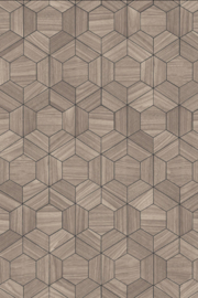 Arte Ligna Behang 42030 Hive/ Hexagon