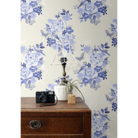 Esta Home Pretty Nostalgie Behang. 138124 Bloemen/Vogels