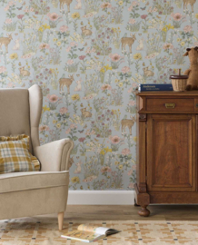 Eijffinger Tiny Treasures behang 363193 Landelijk/Bloemen/Dieren/Gratis lijm en verzending