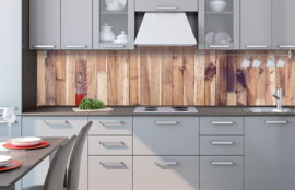Dimex Zelfklevende Keuken Achterwand Timber Wall KL-260-086 Hout