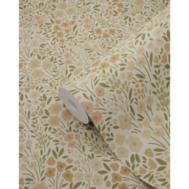 Esta Home Bloom Behang 139701 Bloemetjes/Landelijk/Beige