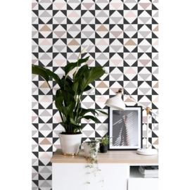 Esta Home Scandi Cool Behang 152-139094 Grafisch/Driehoeken