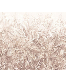 Eijffinger Riviera Maison Fotobehang 350708 Linen Leaves Taupe/Bladeren