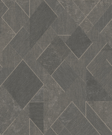 Dutch Wallcoverings Omura Behang A72003 Grafisch/Morena Antraciet