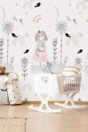 Behangexpresse Sofie & Junar Fotobehang INK7667 Fairytale Girl/Sprookje