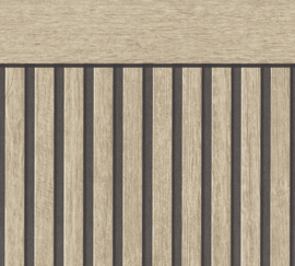 AS Creation Elements 2 Behang 397441 Lambrisering/Hout