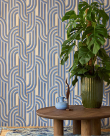 Eijffinger Groovy Behang 340565 Retro/Vintage/Geometrisch ( met gratis lijm )