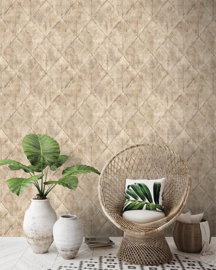Dutch Wallcoverings Nomad Behang A47506 Grafisch/Ruit