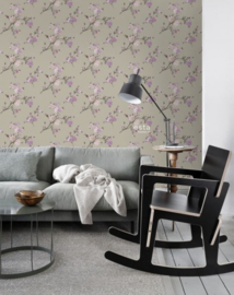 Esta Home Blush Behang 149-148717 Romantisch/Bloesem