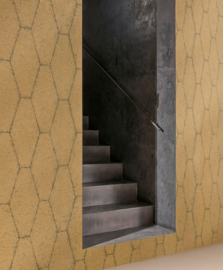 Emil & Hugo Contempo Behang 302621 Desert Bronze Black/Ruiten