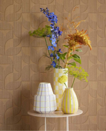 Eijffinger Revive Behang 333601 Natuurlijk/Geometrisch/Retro