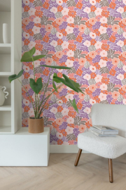 Color Pop Esta Home Behang 131007 Bloemen/Gratis Lijm