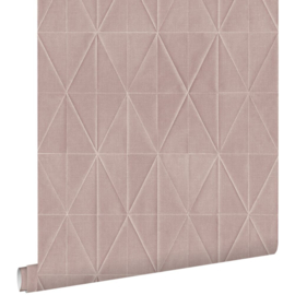 Esta Home Blush Behang 149-148709 Grafisch/Origami ruiten