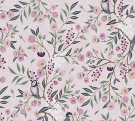 AS Creation Lilly en Luis Behang 77136-1 Romantisch/Bloemen en Vogels
